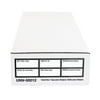 Universal 50012 Economy Storage Box, Check/Deposit, Paper, 9 x 24 x 4, White, 12/Carton