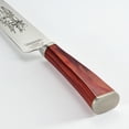 thumbnail image 3 of Tramontina Churrasco BBQ 7-Inch Forged High-Carbon Stainless Steel Gaucho Style Knife with Leather Sheath, Red Polywood Handle, 3 of 4