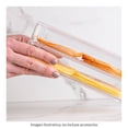 thumbnail image 3 of Organizador Mainstays Porta Carnes Frías Doble Nivel Transparente, 3 of 4