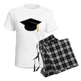 thumbnail image 4 of CafePress - Black Graduation Cap Women's Light Pajamas - Women's Short Sleeve Print T-Shirt and Pants Light Cotton Pajama Set, 4 of 7