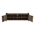 thumbnail image 5 of Furniture of America Acres Farmhouse Wood 6-Shelf TV Console in Brown, 5 of 5
