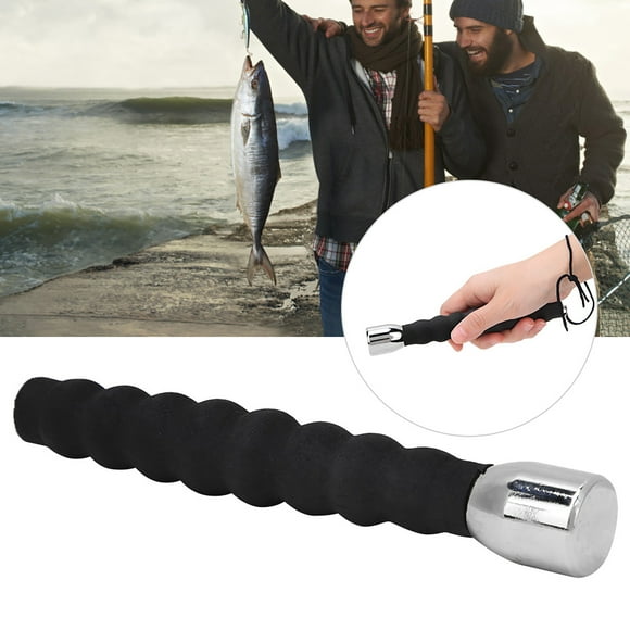 Fishing Bat Fishing Priest Aluminium Alloy 24mm Head Diameter Fishing Bat Tool Fish Priest With Non-slip EVA Foam Handle
