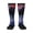 2 Black-1, variant on Glasses And Fireworks Print Compression Socks for Both Men And Women for Running, Travel, Flight, Nurse