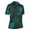 Sea Green/Black, variant on Monterey Club Men's Two Tone Dot Printed Golf Polo Shirt #1291