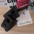 thumbnail image 3 of 2PCS Car Wheel Rubber Stop Slider Block Stop Block Wheel Ramp Triangle Rubber Skid Stop Wheel Chocks(Black), 3 of 6