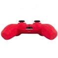 thumbnail image 4 of Silicone Skin Cover Protector Case For PlayStation 5 DualSense Wireless Controller With 6 Black Thumb Grip Caps, Anti-Slip Silicone Soft Rubber Case Protector For PS5 Red, 4 of 6