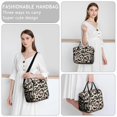 thumbnail image 6 of Beige and Black Leopard Pattern Womens Lunch Box for Work,Insulated Large Lunch Bag for Tween and Teen,Loncheras Para Mujer,Leakproof Adult Lunch Bag for Work,Beach,Travel,Picnic,Camping, 6 of 7
