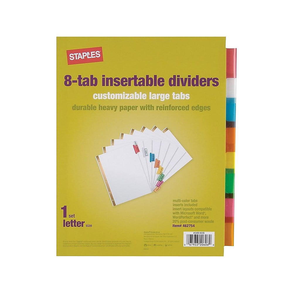 staples-big-tab-insertable-paper-dividers-8-tab-multicolor-13492-11123