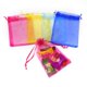 thumbnail image 3 of Bolsas de regalo Bezall de organza transparente de 13 x 18 cm, 100 unidades, surtidas, 3 of 7
