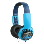 Hot Wheels Children's Over-Ear Headphones, Blue & Black, HP2-03084