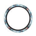 thumbnail image 1 of Vsdgher Sea Marine And Lighthouse Pattern Elastic Car Steering Wheel Cover,Car Wheel Cover Protector Car Accessory for Steering Wheel with a Diameter of 14.5"-15", 1 of 6
