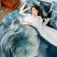 thumbnail image 4 of Manfei Sea Wave Storm Bedding Comforter Set 7pcs, Nature Disaster Queen Bedding Sets, Ocean Marine Theme Queen Sheet Sets, Ultra Soft Home Decor, 4 of 7