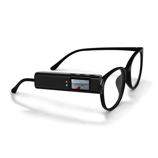 Mini Cámara Digital 2.7K Gafas HD 0.96 Pulgadas Cam (128 G)
