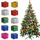 thumbnail image 3 of 24 mini adornos navideños colgantes para árbol de Navidad, cajas de regalo pequeñas, decoración para árbol de Navidad, suministros para fiestas., 3 of 6