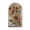 Sunflower Pattern, variant on HELLHERO Tropical Sunset Silhouette Dust Cover 1pc Polyester 15.94"H x 9.45"L x 7.28"W for Home Kitchen Indoor AntiSlip