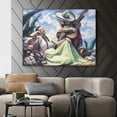 thumbnail image 3 of Mexican Art Painting Poster, Ethnic Art Painting Canvas Painting Wall Art Poster For Bedroom Living Room Decor, 3 of 5