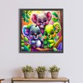 thumbnail image 4 of Pintura de diamante 5D DIY Taladro redondo completo Los tres pequeños koalas Decoración para el hogar JShteea El nuevo, 4 of 9