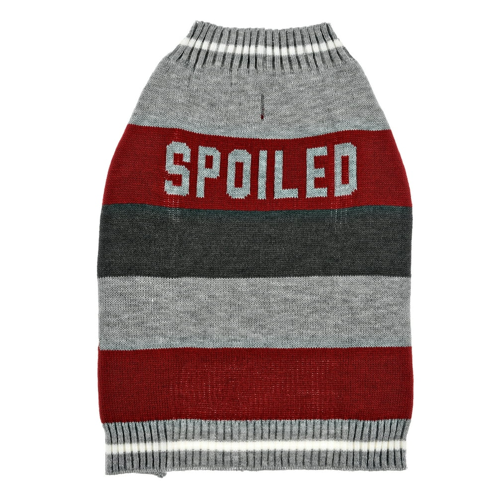 Vibrant Life Dog Sweater, Red Spoiled, Extra Small