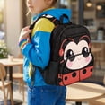 thumbnail image 3 of Jeiento Cute Ladybug Toddler Backpack for Girls 2-5, 13.5 Inch Preschool School Bag, Lightweight Kids Backpack for Daycare with Compartments, 3 of 7
