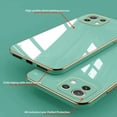 thumbnail image 3 of Compatible with Xiaomi Mi 11 Lite Case Silicone Shockproof Xiaomi Mi 11 Lite 5G Phone Case Anti-Scratch Ultra Thin Plating TPU Cases (Xiaomi Mi 11 Lite, Green), 3 of 12