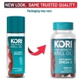thumbnail image 4 of Kori Krill Oil Multi Benefit Omega-3, Dietary Supplement for Heart, Brain, Joint, Eye and Skin Health, 30 Count, 4 of 10