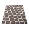 thumbnail image 5 of Rugsotic Carpets Hand Tufted Wool Eco-Friendly Area Rugs - 5'x8', Rectangle, Brown Beige, Modern Contemporary Design, High Pile Handmade Anti Skid Rugs for Living Room, Bed Room (K00303), 5 of 5