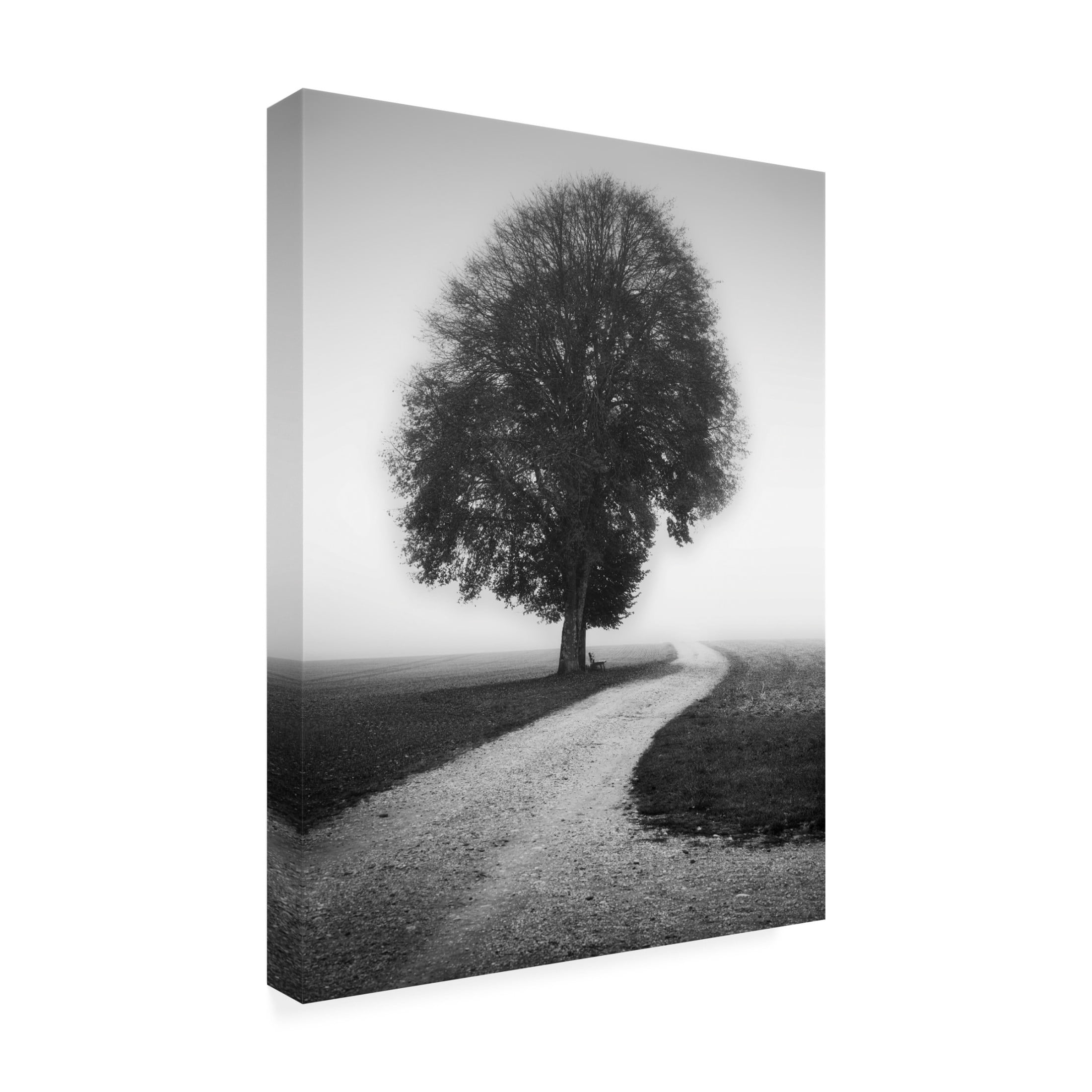 Canvas Wall Art - Alexej Schulz 'Poet' Wall Art for Living Room, Bedroom, or Office Décor by Trademark Fine Art - 35 x 47 Inches
