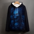 thumbnail image 5 of LAOLIUSN Hoodies Men Skull 3D Graphic Print Sweatshirts Pullover Tops with Pocket, S-4XL, 5 of 7