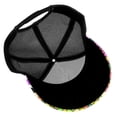 thumbnail image 6 of Disketp Colorful Tie Dye Stained Glass 3 Print Trucker Hat Men Women - Mesh Baseball SnapBack Cap, 6 of 7