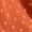 Burnt Orange, variant on AURA Women's Plus Size Fall Wedding Guest Dress Wrap V Neck Swiss Dot Lantern Long Sleeve Swing Boho Casual Dresses