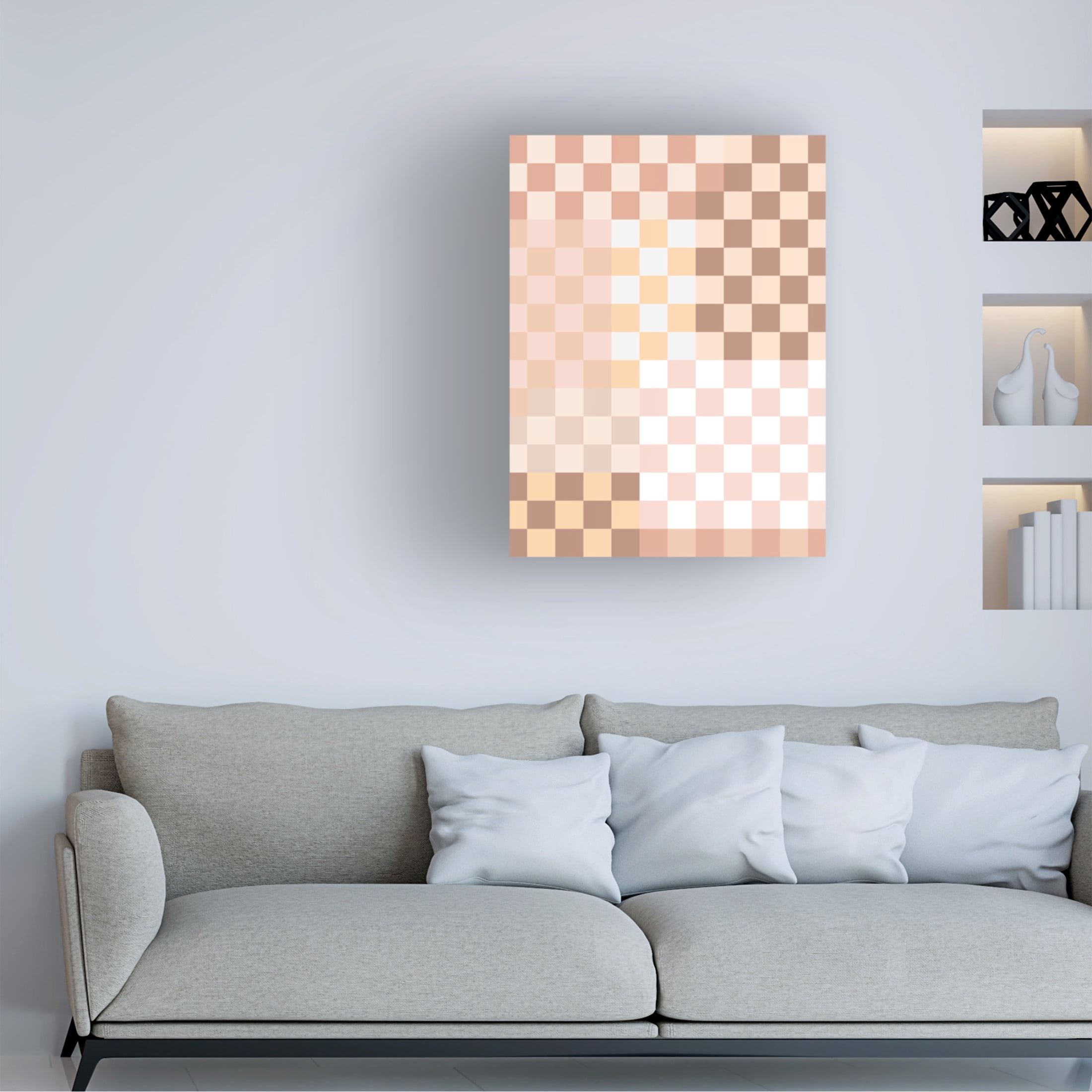 Trademark Fine Art Elena Ristova softpink27 Canvas Wall Art