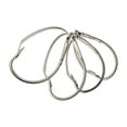 thumbnail image 4 of 10pcs/Box High Carbon Steel Wacky Rig Hooks Weedless Barbed Fishig Wide Gap Hook, 4 of 8