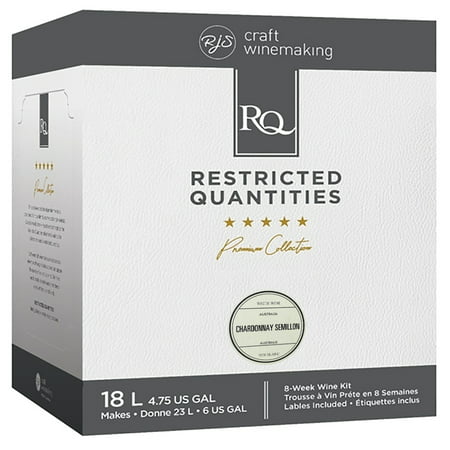 2019 RQ Restricted Quantities-Australia Chardonnay Semillon Wine Ingredient (Best Buttery Chardonnay 2019)