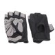 thumbnail image 2 of Guantes de fitness, guantes de entrenamiento para hombres y mujeres, guantes de ejercicio para levantamiento de pesas, entrenamiento de ciclismo, medio dedo, color negro, talla M, 2 of 15
