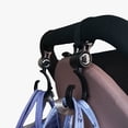 thumbnail image 2 of 10 Pack Baby Stroller Hooks for Hanging Diaper Bags - Mommy Stroller Clip and Stroller Accessories Travel Organizer Hook - for Mom Purse Shopping Grocery Bag and Accessory - (2 Pack), 2 of 7