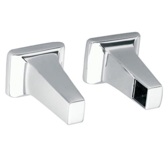 Moen P5100 3/4" Square Towel Bar Posts Pair From The Donner Contemporary Collection -