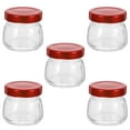 thumbnail image 1 of 5 Pcs Pot à Miel en Verre Transparent Pot à Miel Fournitures de Cuisine, 1 of 8