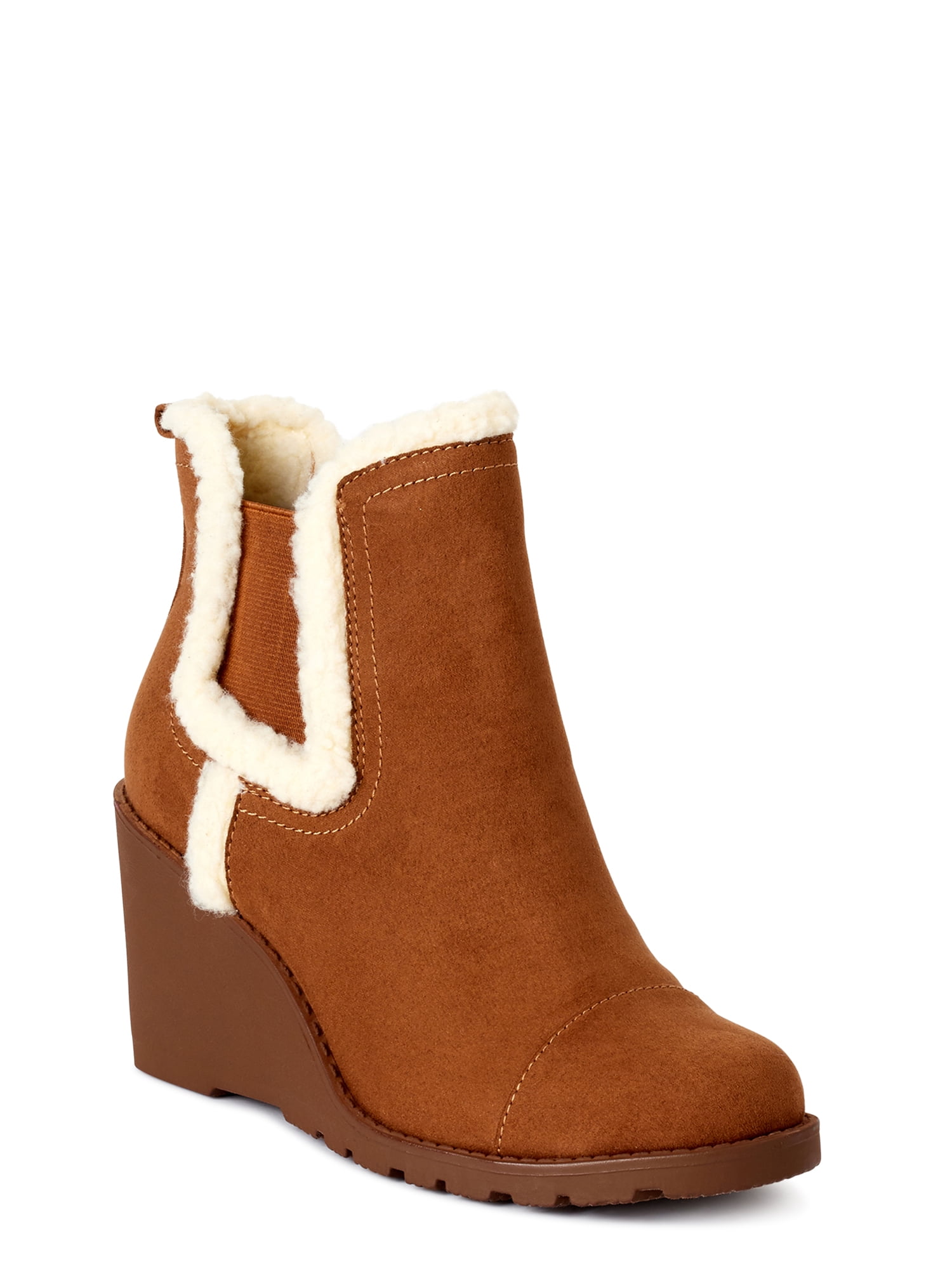 wedge booties walmart