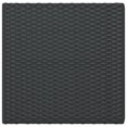 thumbnail image 3 of vidaXL Folding Bistro Table Black 55x54x71 cm Poly Rattan, 3 of 4