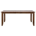 thumbnail image 3 of Extendable Dining Table Set for 8 - 72" Rectangular Table with Sideboard - Amish Brown Finish, 3 of 5
