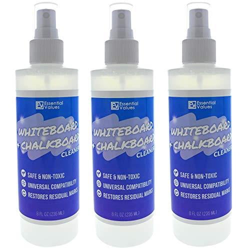 Whiteboard Cleaner Spray 8 fl oz (3 Pack), The Best for Removing