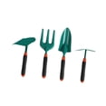 thumbnail image 4 of Herramientas de jardinería para niños 4pcs, juego de juguete al aire libre, juego de roles mini mini hojas y horquilla para niñas para niños, regalos Verde, 4 of 8