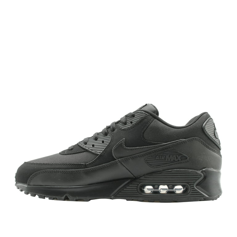 bewijs diepgaand Kleuterschool Nike Air Max 90 Men's Essential Shoes Black/Black 537384-090 - Walmart.com