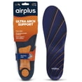 thumbnail image 1 of Plantillas Airplus Ultra Arch para hombre, acolchadas de gel para talón de 7 a 13 años, 1 of 8