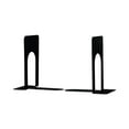 thumbnail image 2 of (2 pack) Universal Economy Bookends, 5 7/8 x 8 1/4 x 9, Heavy Gauge Steel, Black, 2 of 6