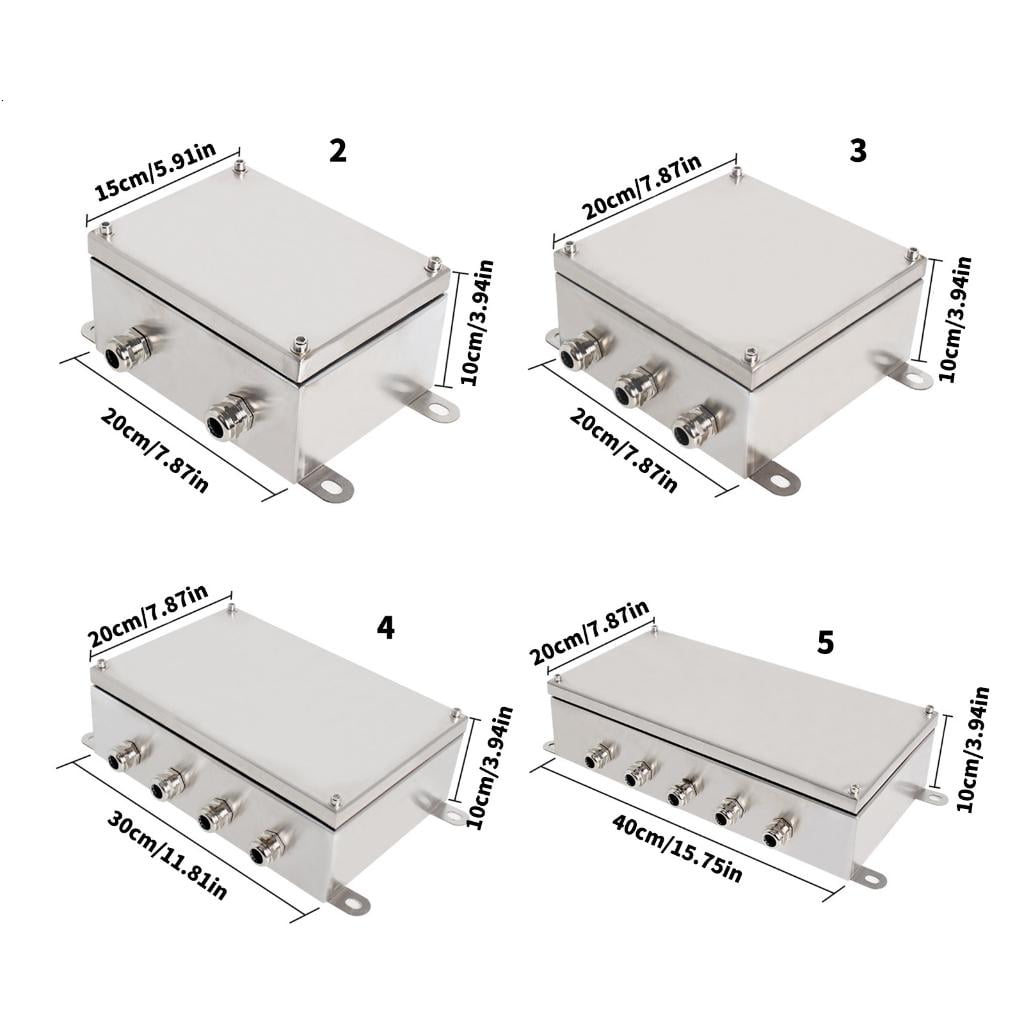 Giaone Electrical Protections Box Cable Connector Metal Electrical Junction Box