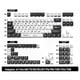 thumbnail image 2 of Juego de 135 Teclas PBT de Sublimación de Tinta, Teclas Blancas y Negras para Teclados Mecánicos. Teclas de Repuesto., 2 of 5