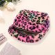 thumbnail image 3 of Ofertas Únicas 1 Pc Bolsa Cosmética de Viaje de Felpa Duradera para Vacaciones y Viajes de Negocios en Rosa Rojo, 3 of 3