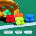 thumbnail image 2 of 6 PCS Agility Reaction Reflex Ball Bouncing Ball Baseball Tennis Badminton Reaction Training Ball Exercise Fitness Ball, 2 of 5