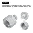 thumbnail image 4 of Uxcell 4Pcs Mic Adapter 5/8 Female to 1/4 Male and 3/8 Male and 1/4 Female to 5/8 Male,3/8 Male to 5/8 Male Silver, 4 of 6